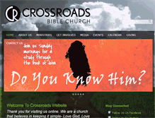 Tablet Screenshot of crossroadsbible.info